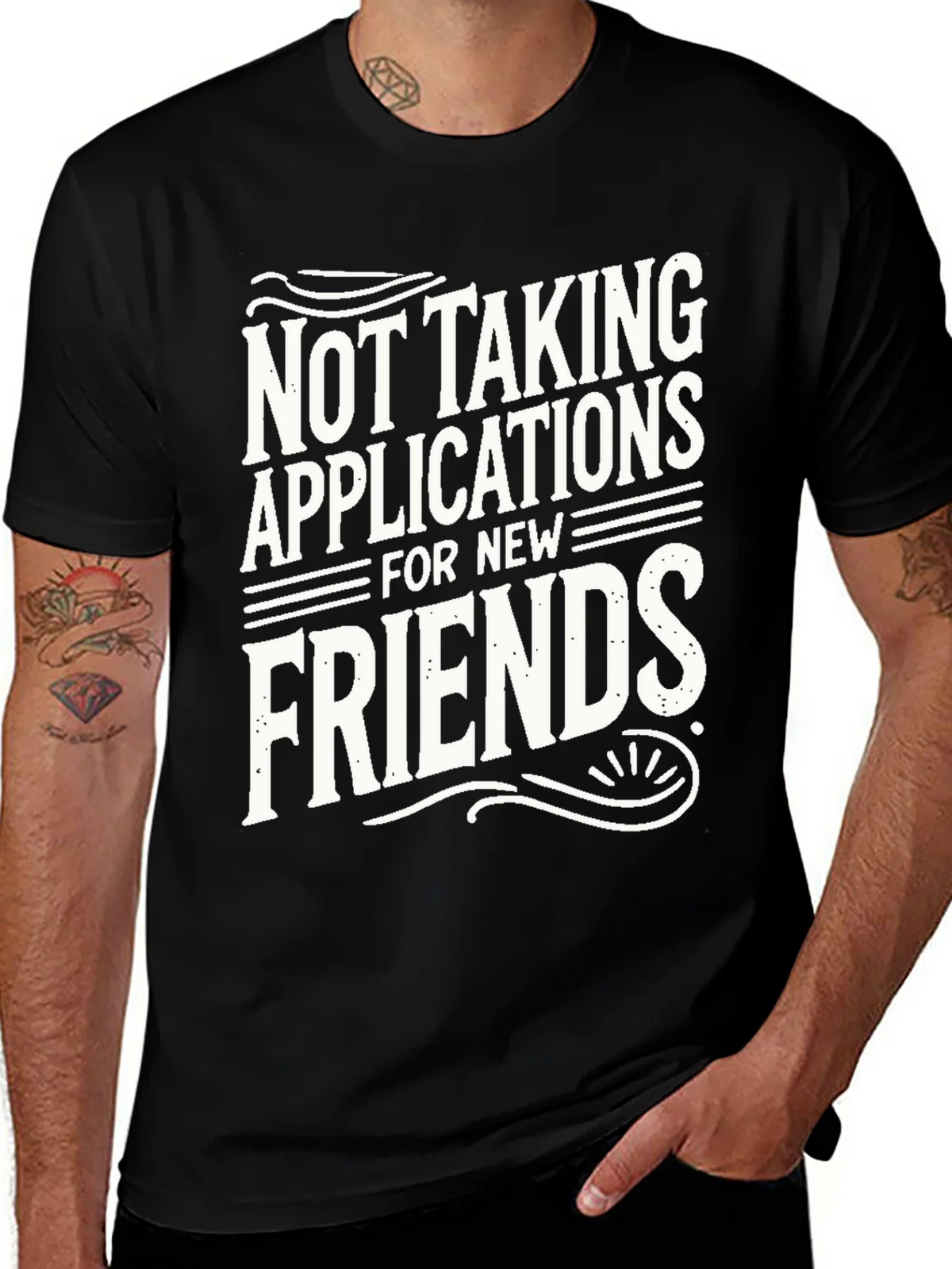 Not Taking Applications T-Shirt product image 1