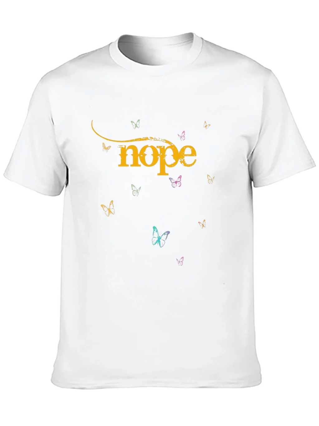Nope Butterfly Graphic T-Shirt product image 5