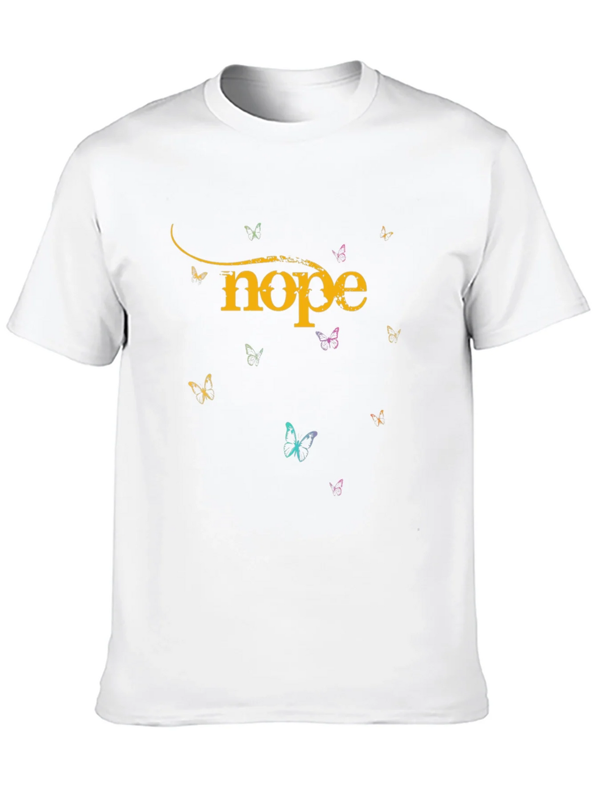 Nope Butterfly Graphic T-Shirt product image 5