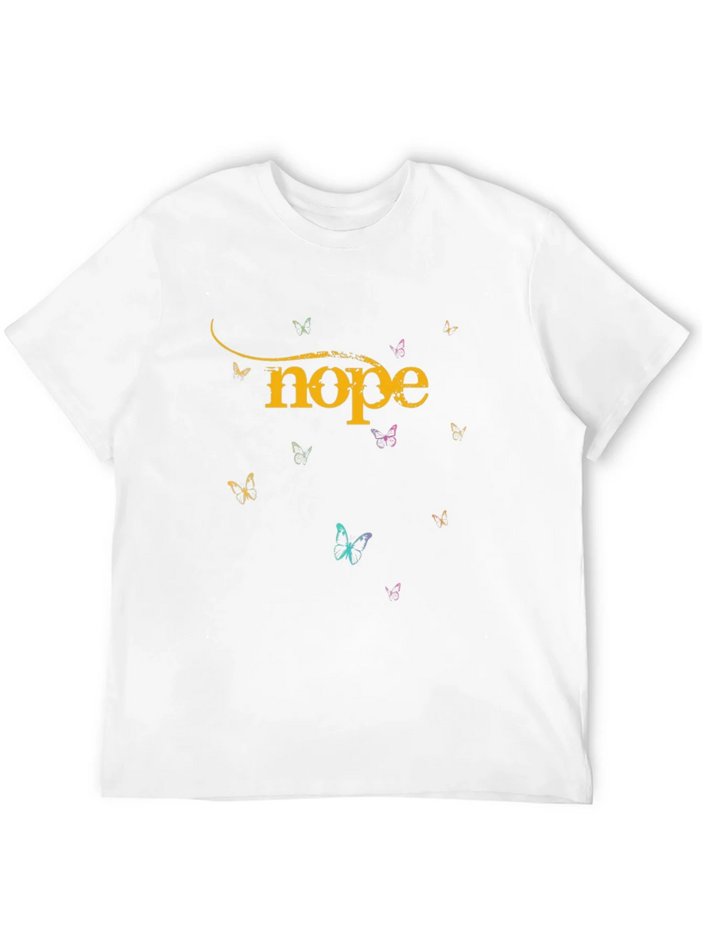 Nope Butterfly Graphic T-Shirt product image 7