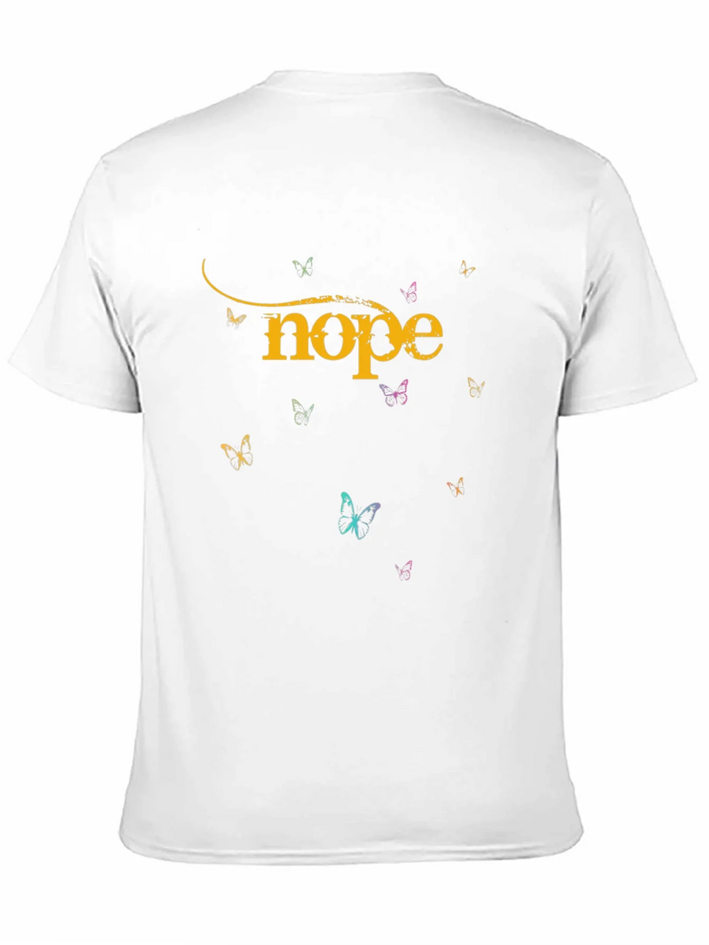 Nope Butterfly Graphic T-Shirt product image 6