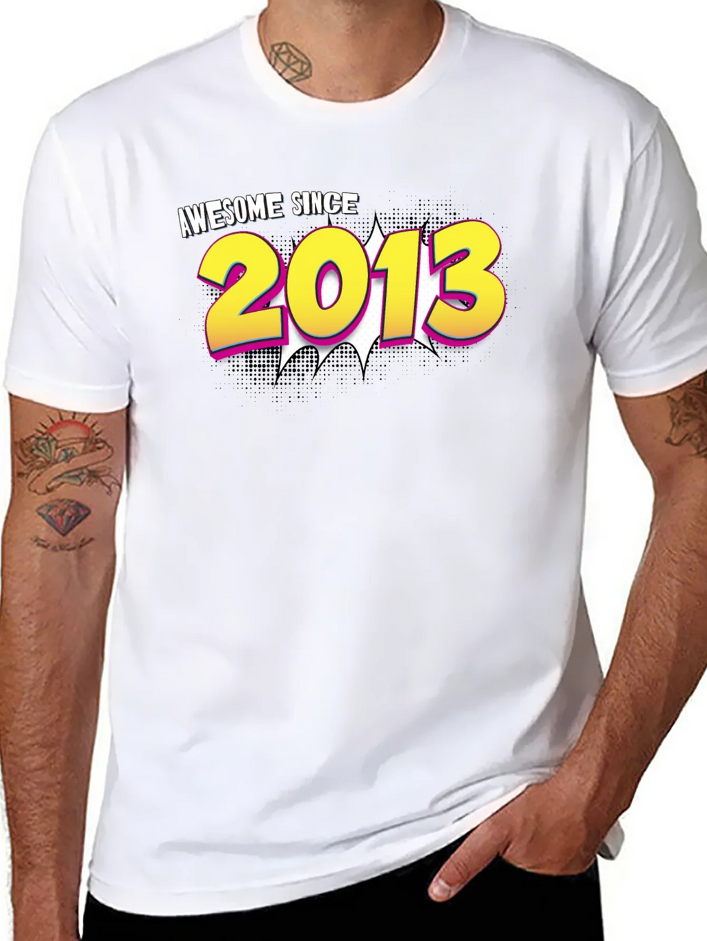 Awesome Since 2013 Graphic T-Shirt product image 7