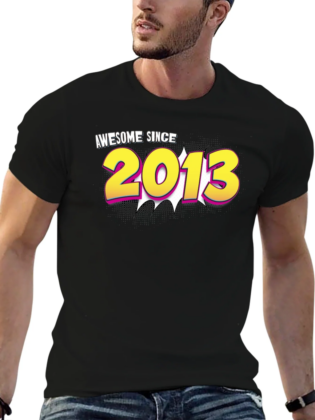 Awesome Since 2013 Graphic T-Shirt product image 6