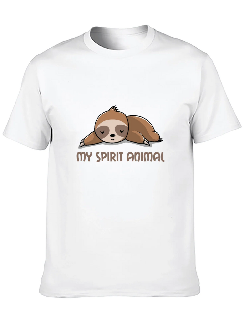 My Spirit Animal Sloth Graphic Tee - Relaxed Fit product image 9