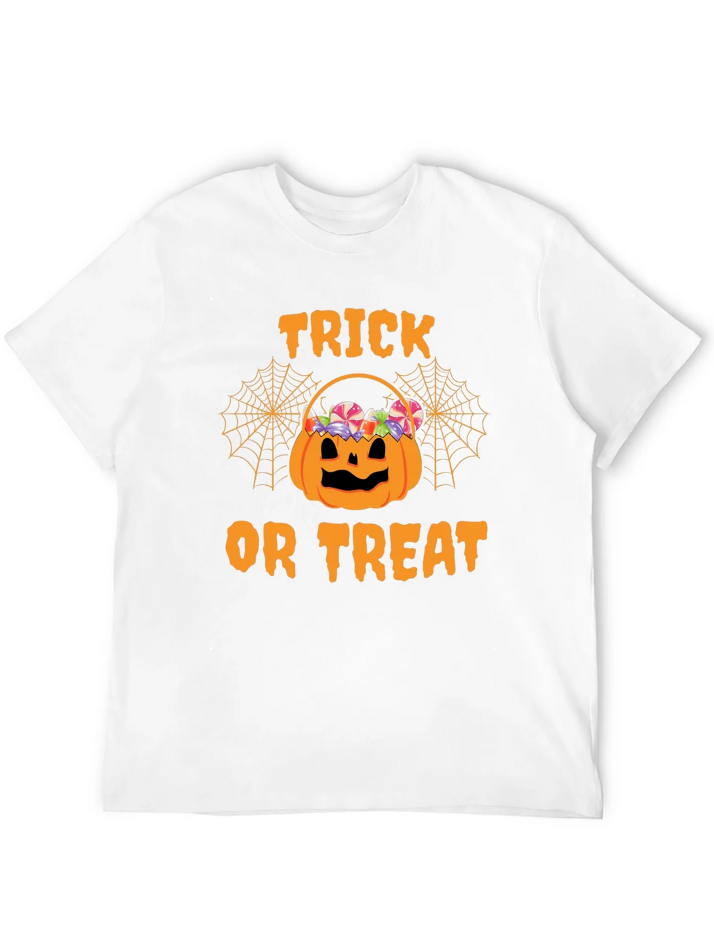 Halloween Trick or Treat Pumpkin Basket T-Shirt product image 6