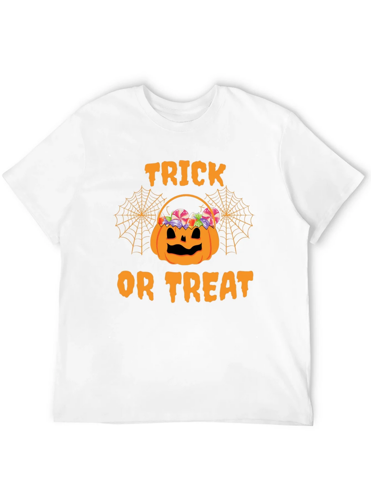 Halloween Trick or Treat Pumpkin Basket T-Shirt product image 6