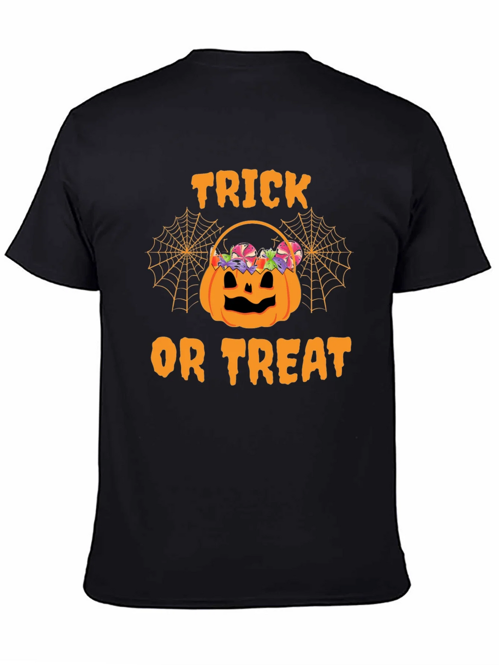 Halloween Trick or Treat Pumpkin Basket T-Shirt product image 2