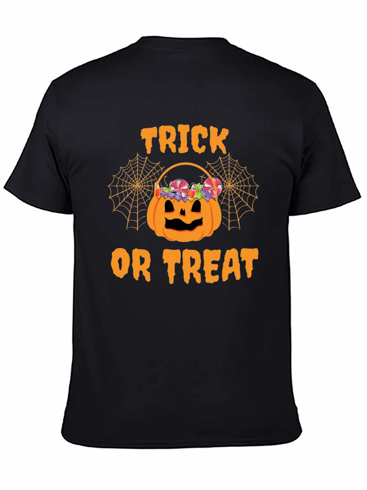 Halloween Trick or Treat Pumpkin Basket T-Shirt product image 2