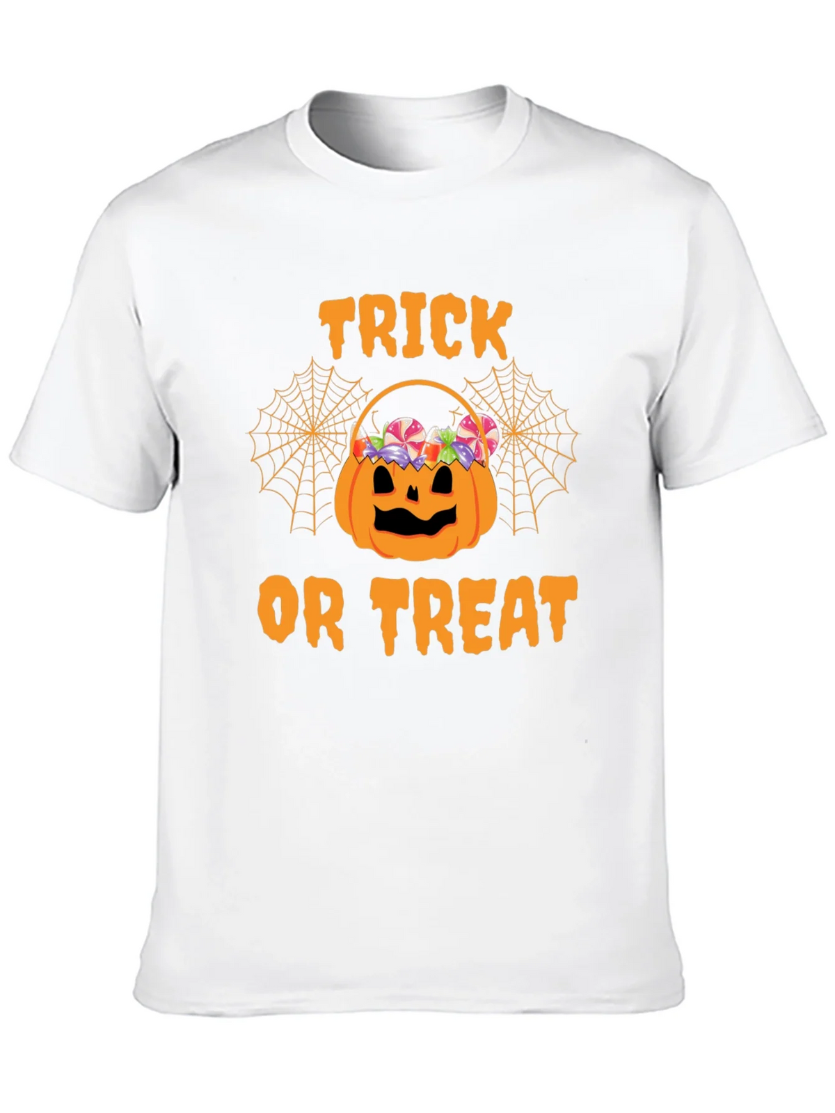 Halloween Trick or Treat Pumpkin Basket T-Shirt product image 5
