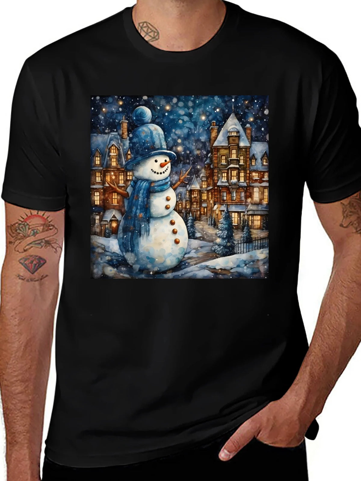 Winter Wonderland Snowman T-Shirt product image 1