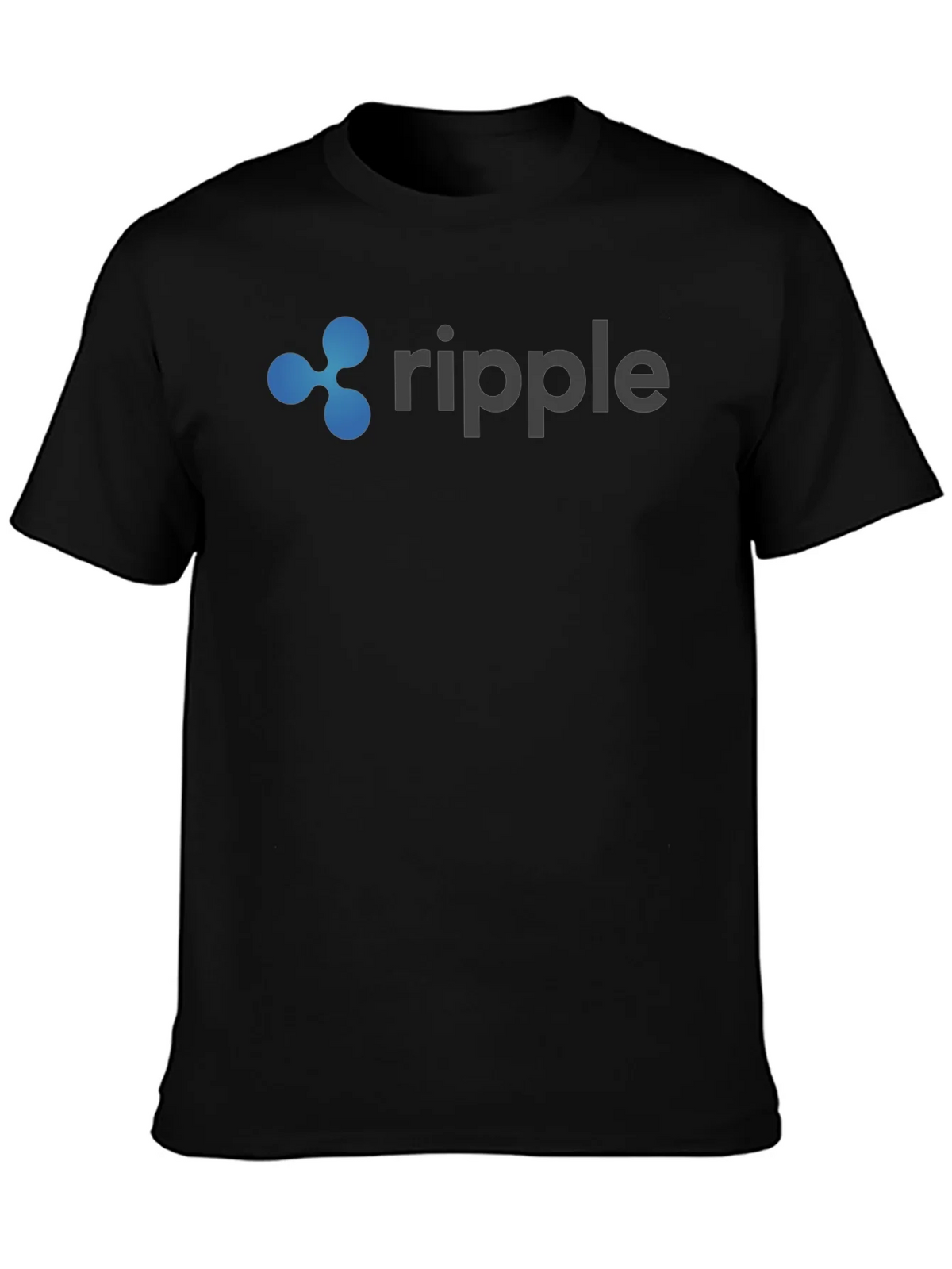 Ripple Logo Black T-Shirt product image 1