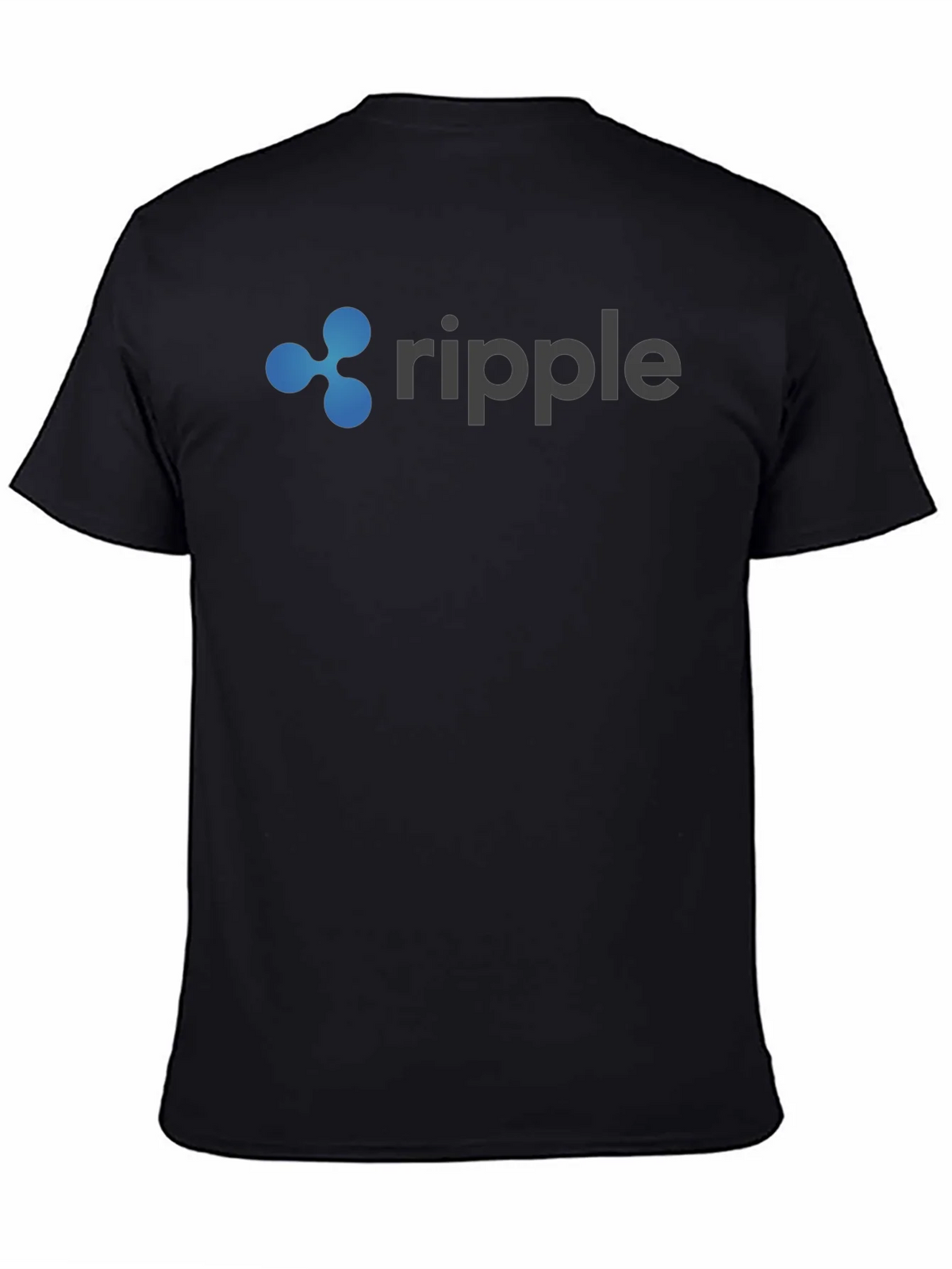 Ripple Logo Black T-Shirt product image 2