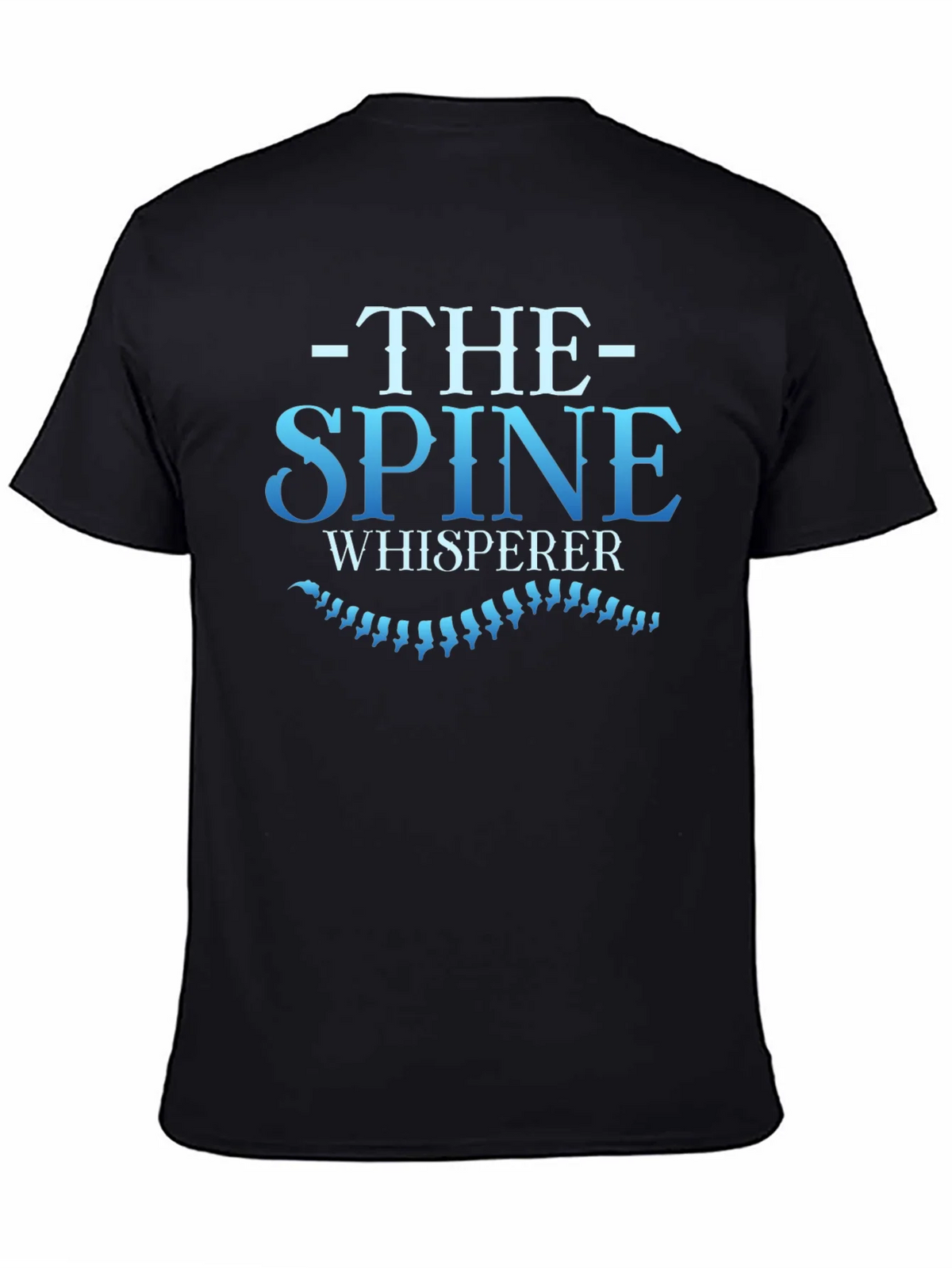 Spine Whisperer Graphic Tee - Chiropractic Humor T-Shirt product image 4