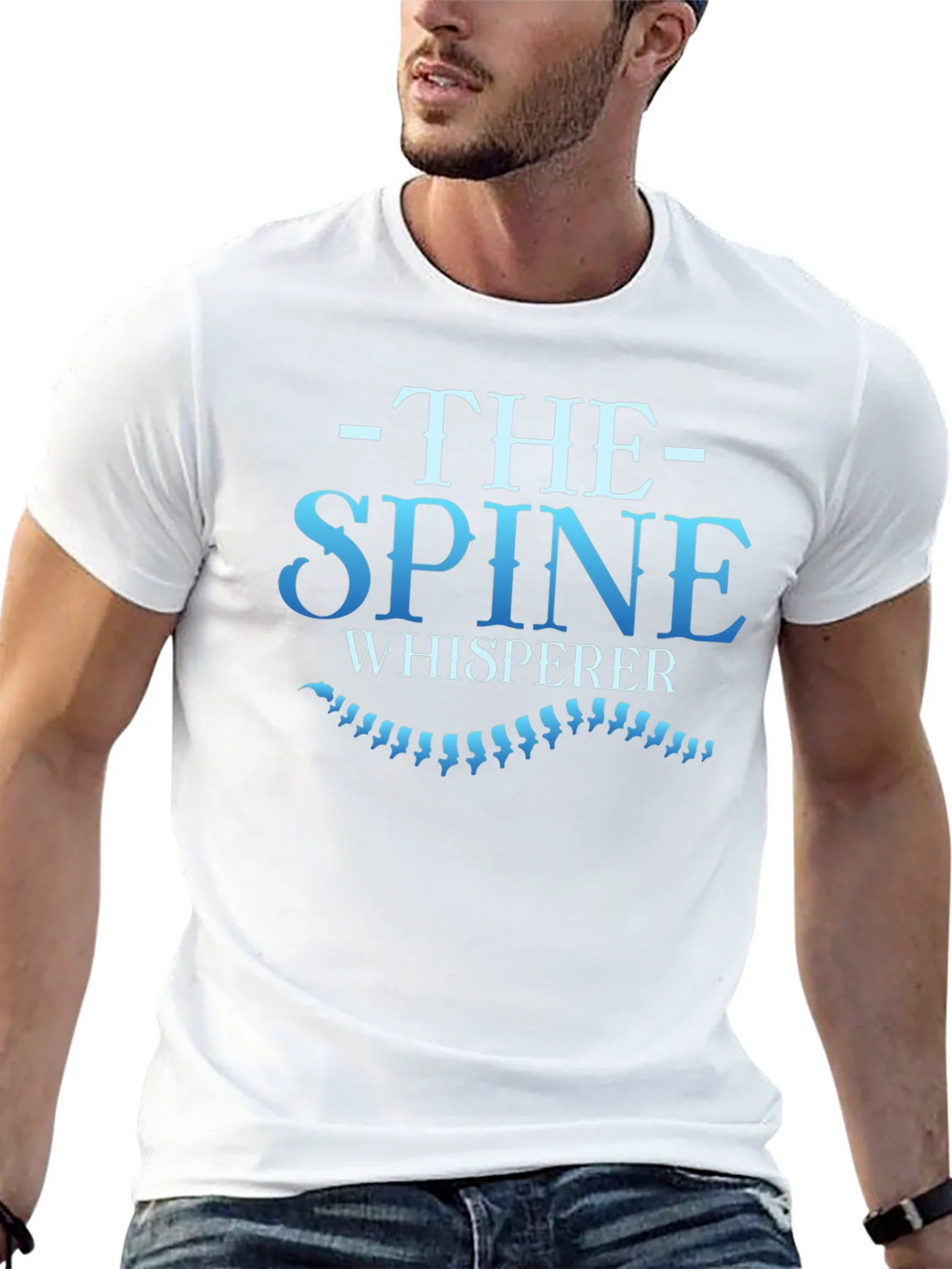 Spine Whisperer Graphic Tee - Chiropractic Humor T-Shirt product image 12