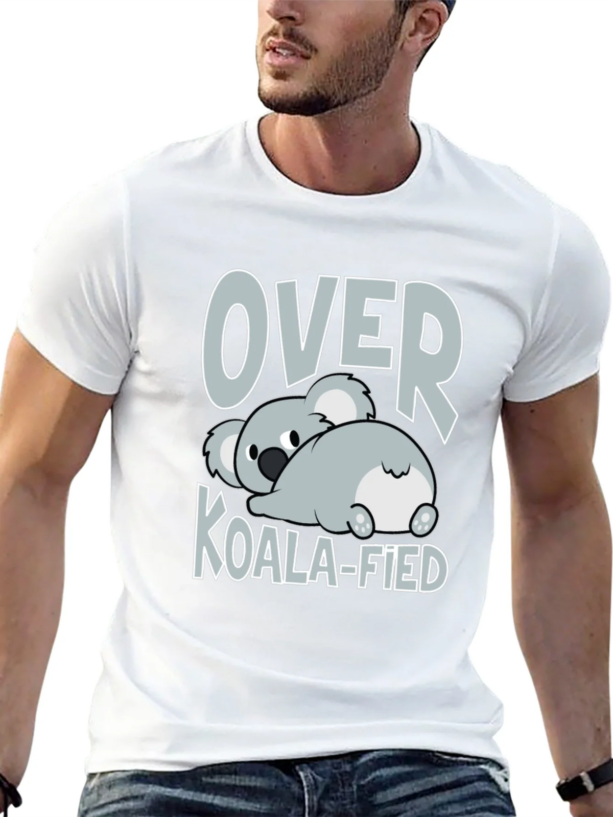 Over Koala-fied T-Shirt - Funny Graphic Tee product image 12
