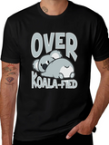 Over Koala-fied T-Shirt - Funny Graphic Tee product image 1