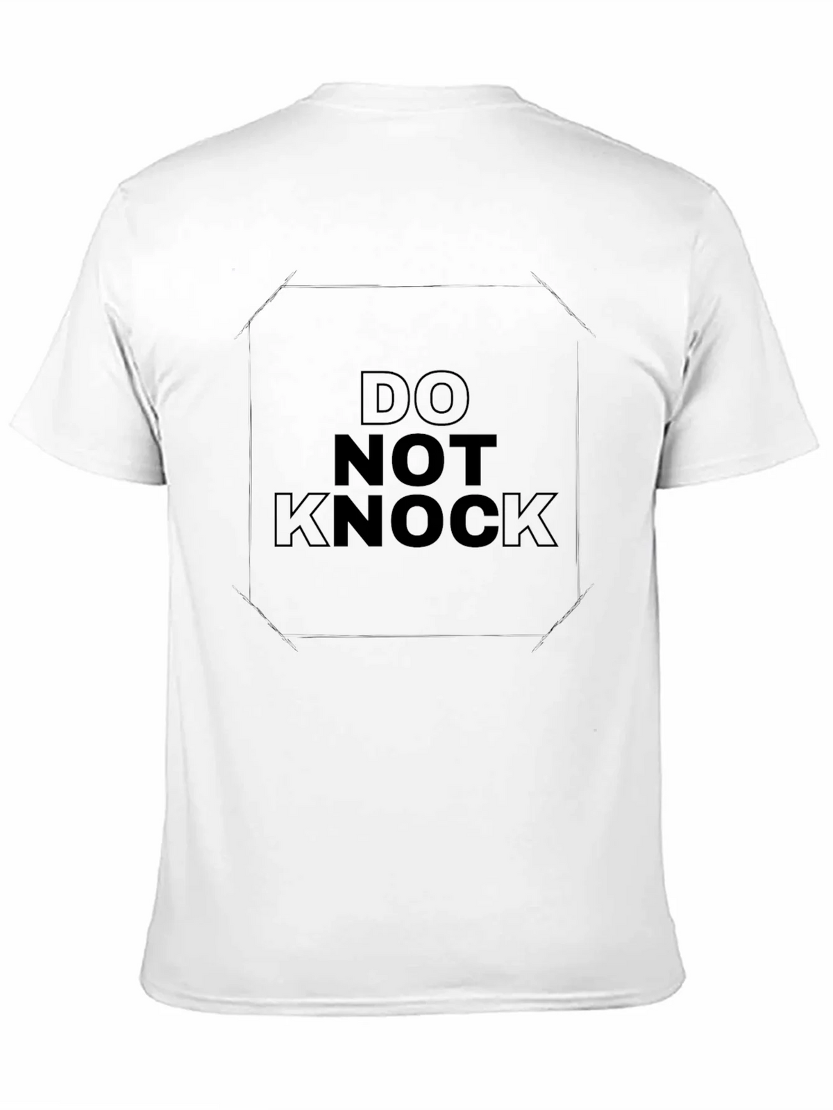 Do Not Knock Graphic Tee - Black product image 10