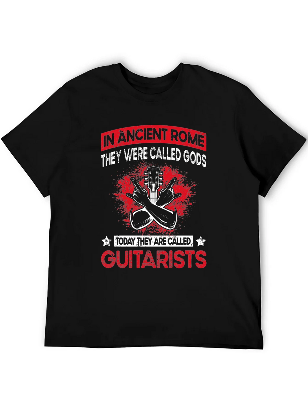 Guitarist T-Shirt: Ancient Rome Today They Are Guitarists product image 3