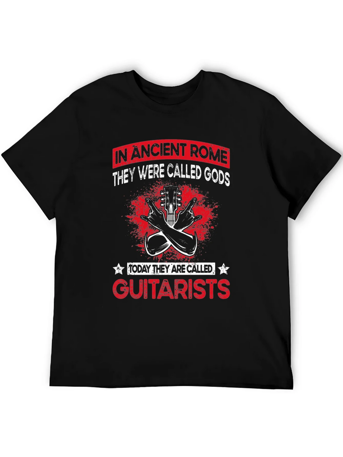 Guitarist T-Shirt: Ancient Rome Today They Are Guitarists product image 3