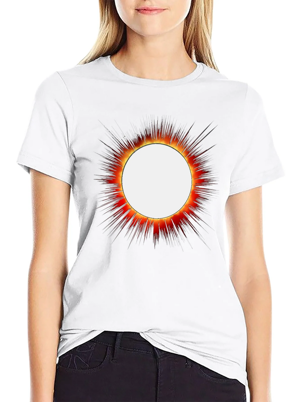 Eclipse Graphic T-Shirt - Bold Solar Design product image 7
