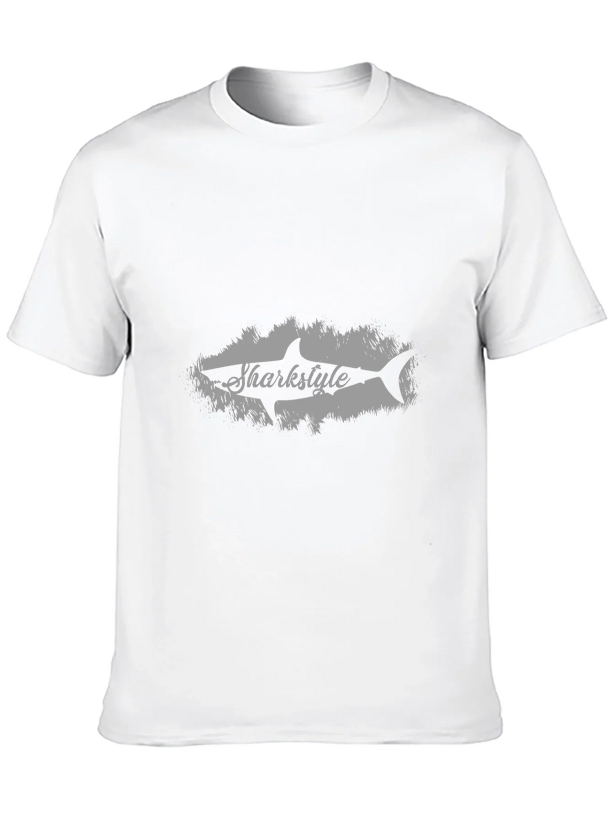 Sharkstyle Graphic Print Black T-Shirt product image 9