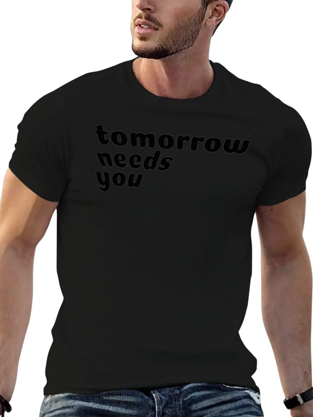 Tomorrow Needs You T-Shirt - Inspiring Graphic Tee product image 6