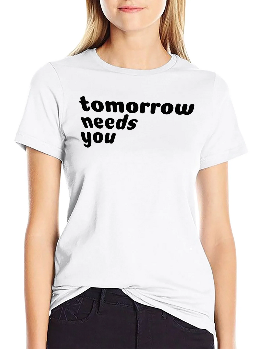Tomorrow Needs You T-Shirt - Inspiring Graphic Tee product image 8