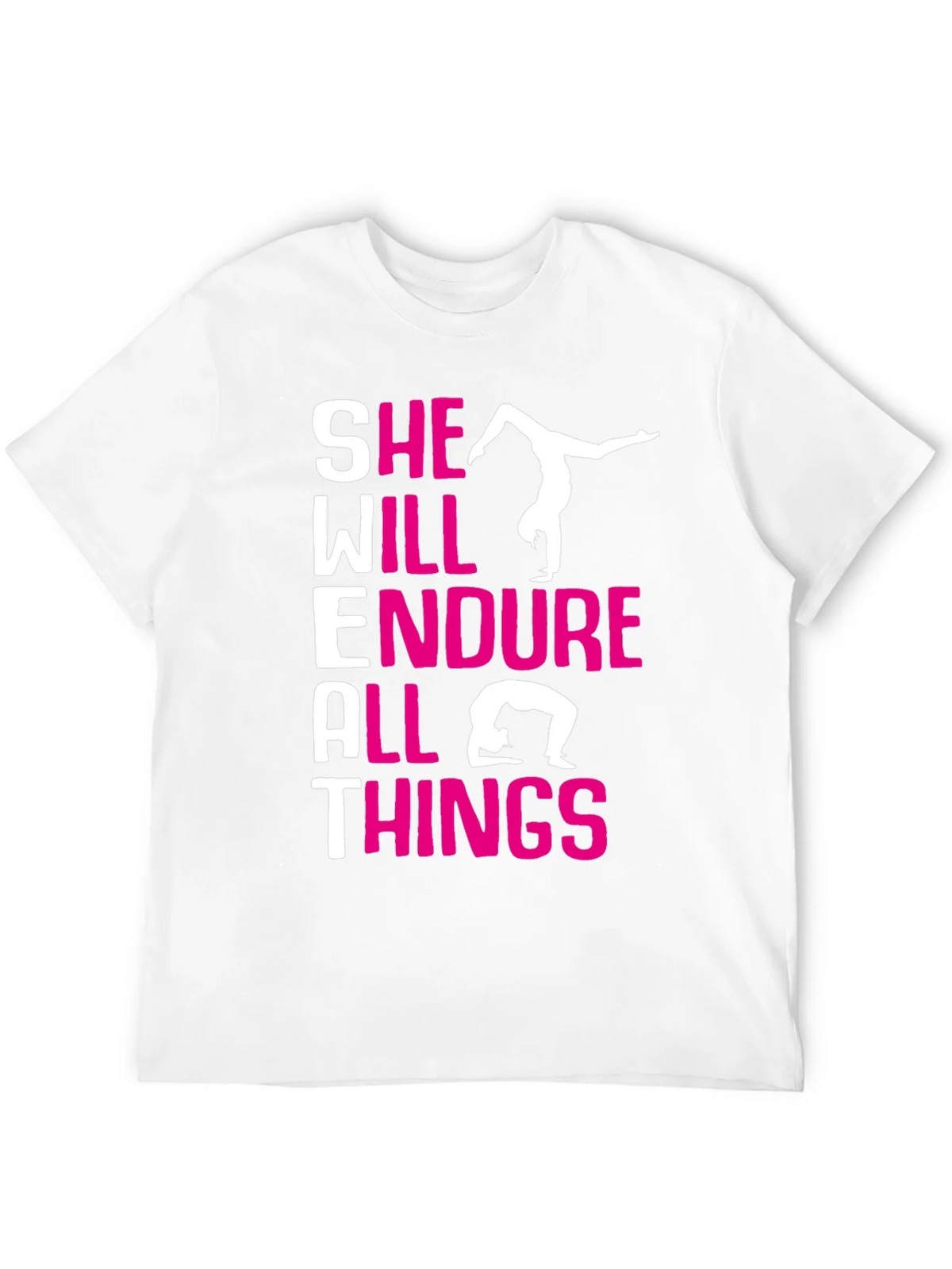 She Will Endure All Things Gymnastics T-Shirt product image 11