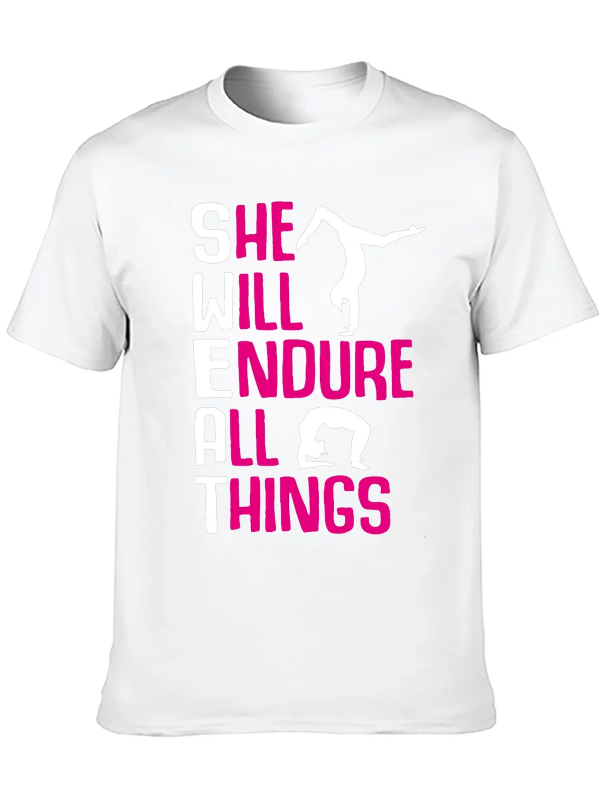 She Will Endure All Things Gymnastics T-Shirt product image 9