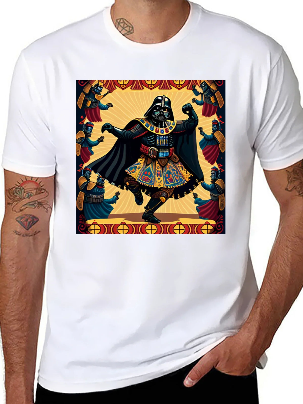 Darth Vader Egyptian Graphic Tee product image 7