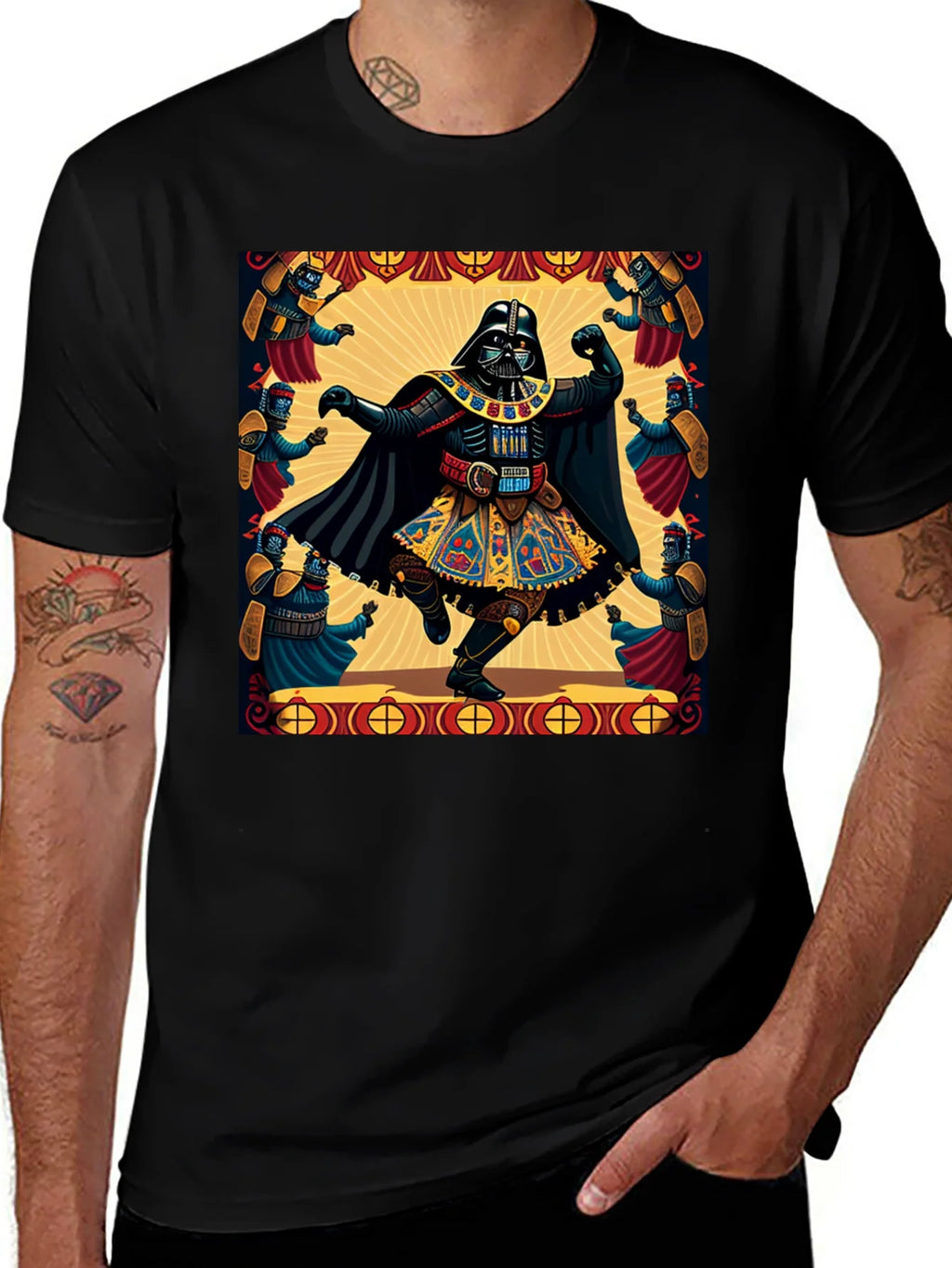 Darth Vader Egyptian Graphic Tee product image 1