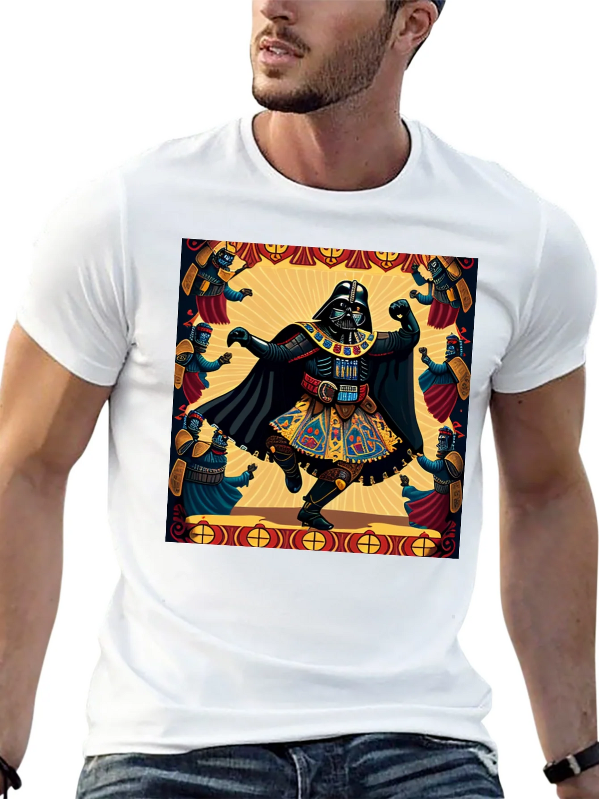 Darth Vader Egyptian Graphic Tee product image 12
