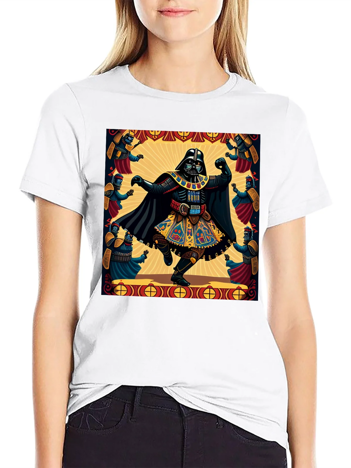 Darth Vader Egyptian Graphic Tee product image 8