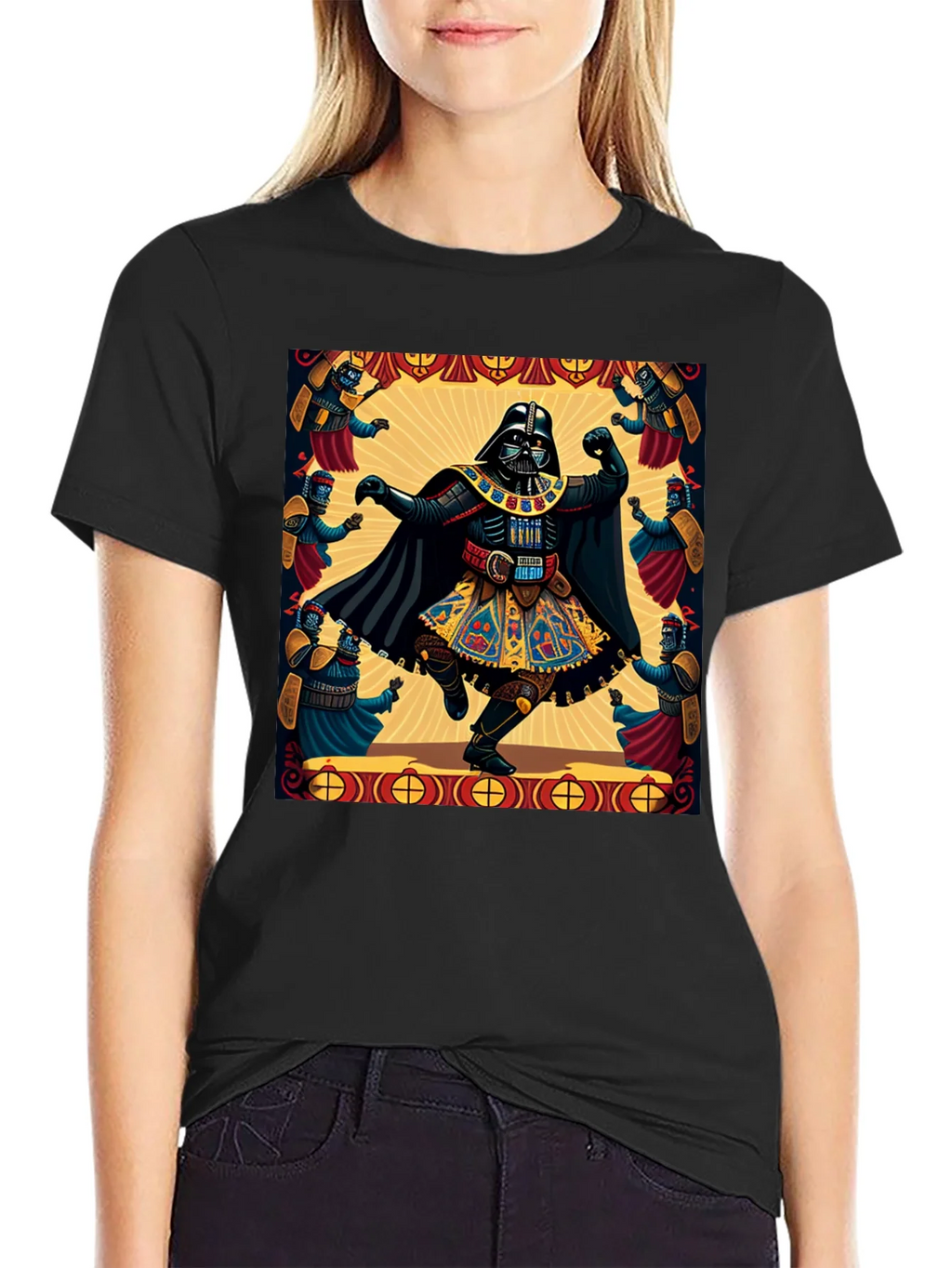 Darth Vader Egyptian Graphic Tee product image 2