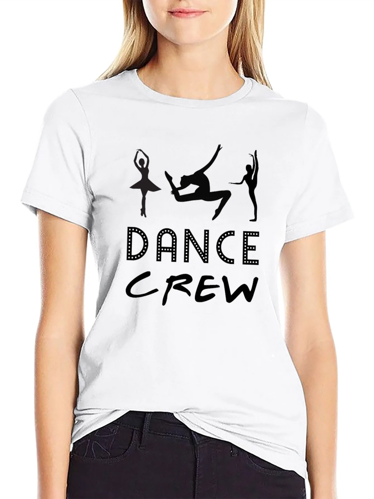 Dance Crew Graphic Tee - Black product image 8