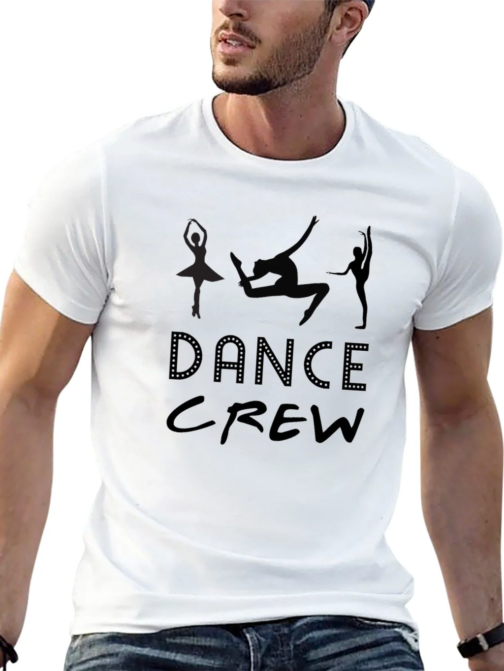 Dance Crew Graphic Tee - Black product image 12