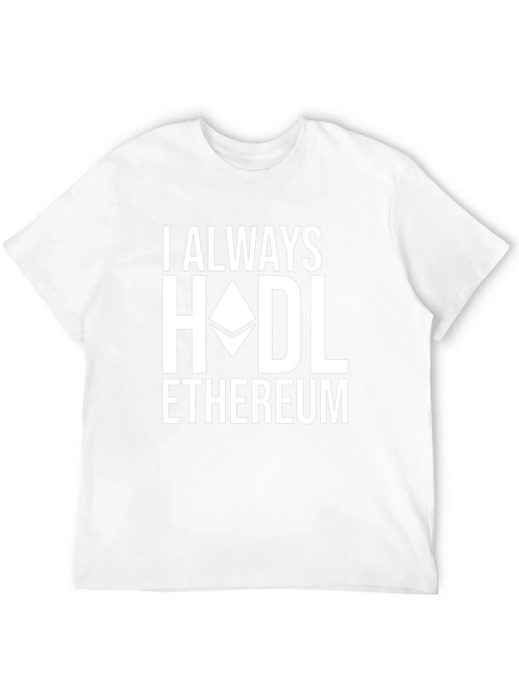 I Always HODL Ethereum Black T-Shirt product image 11