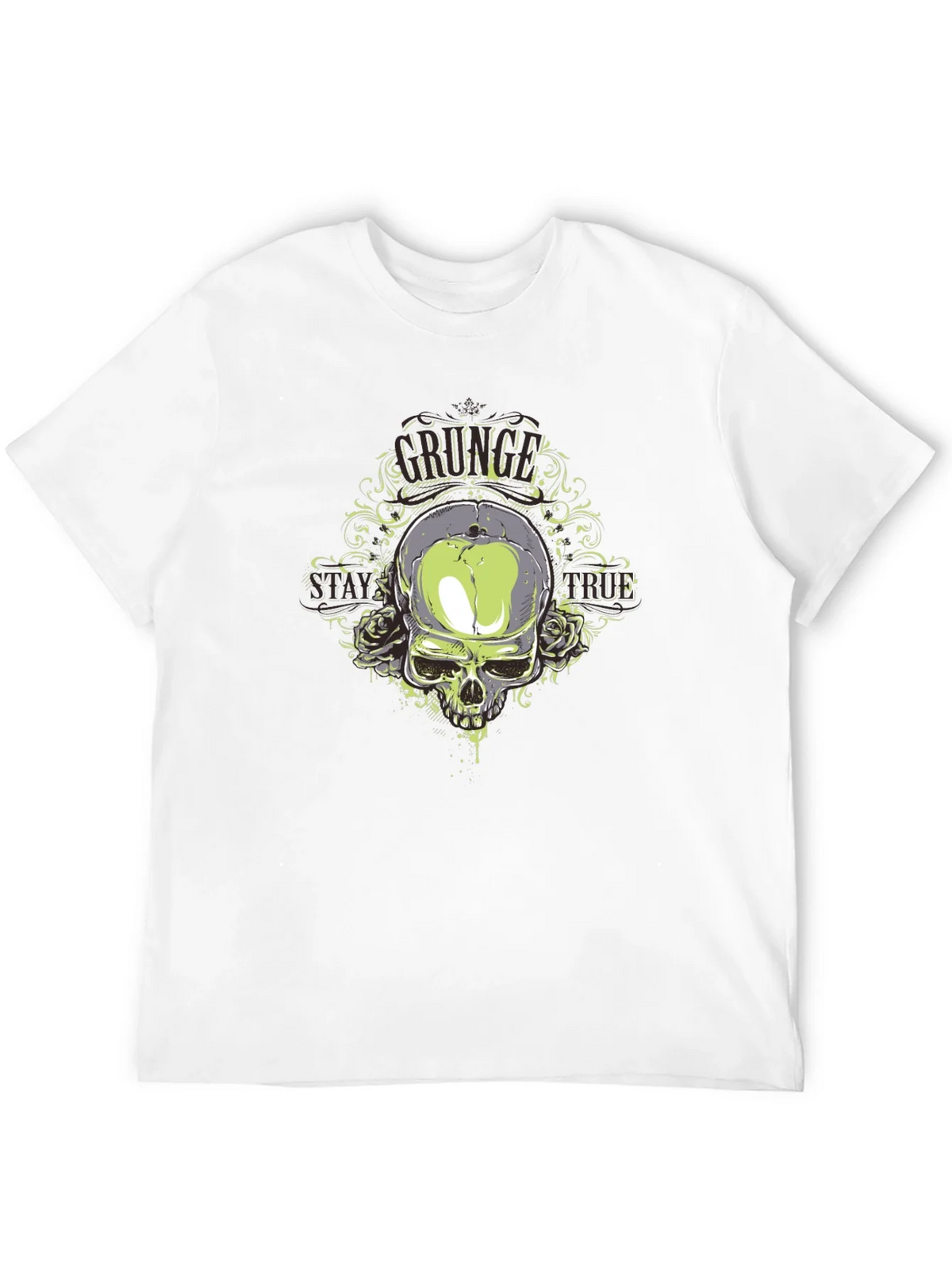 Skull & Roses Graphic T-Shirt - Mens product image 11