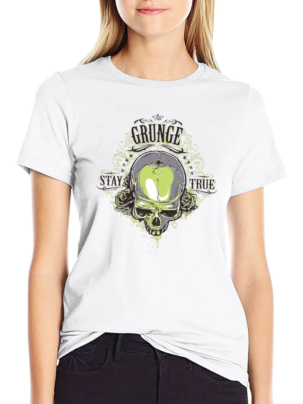 Skull & Roses Graphic T-Shirt - Mens product image 8