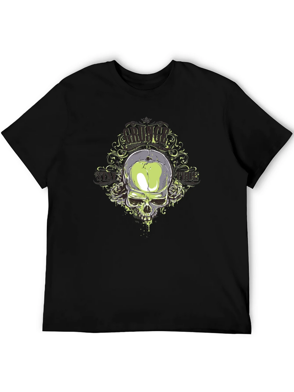 Skull & Roses Graphic T-Shirt - Mens product image 5