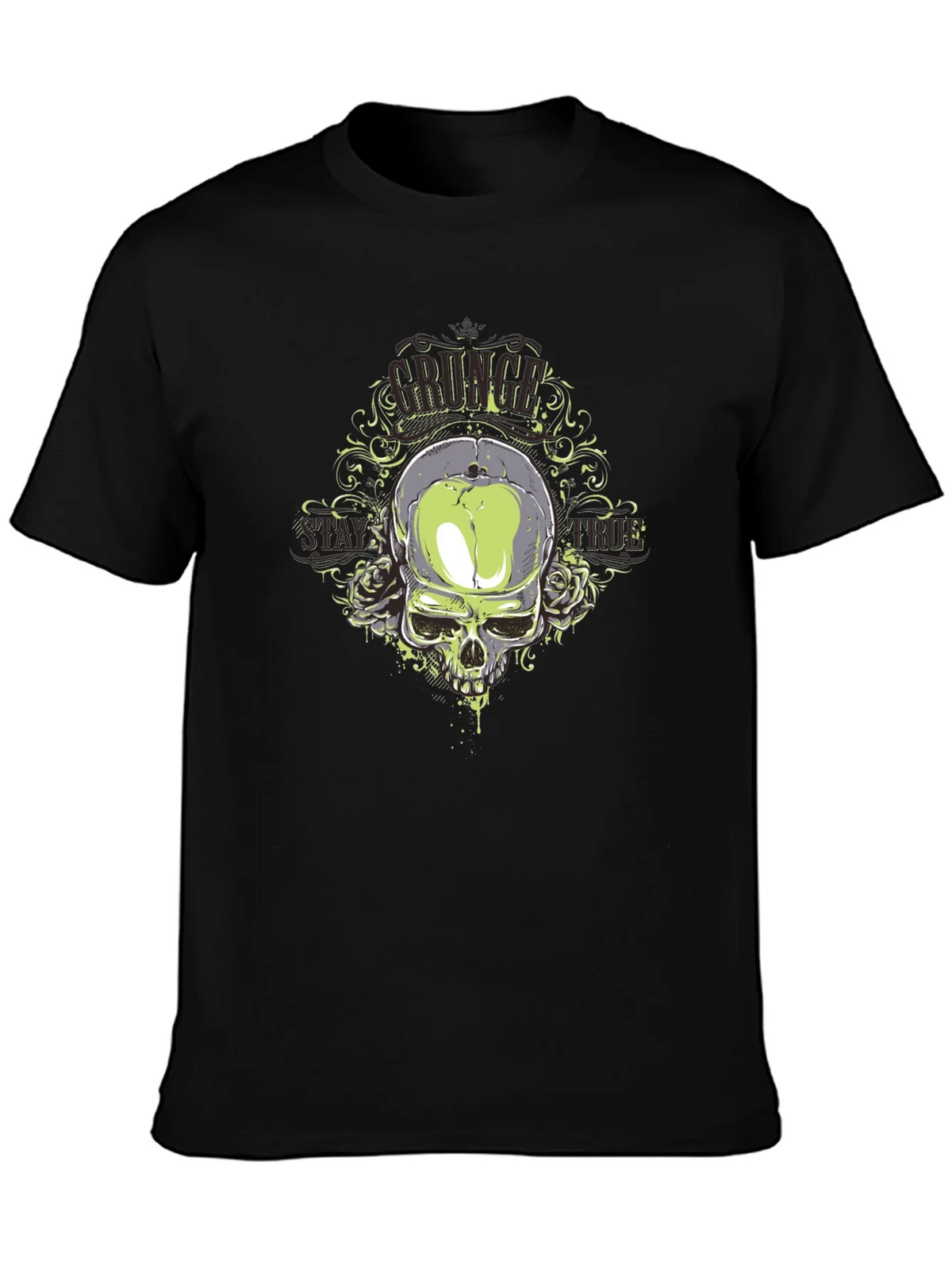 Skull & Roses Graphic T-Shirt - Mens product image 3