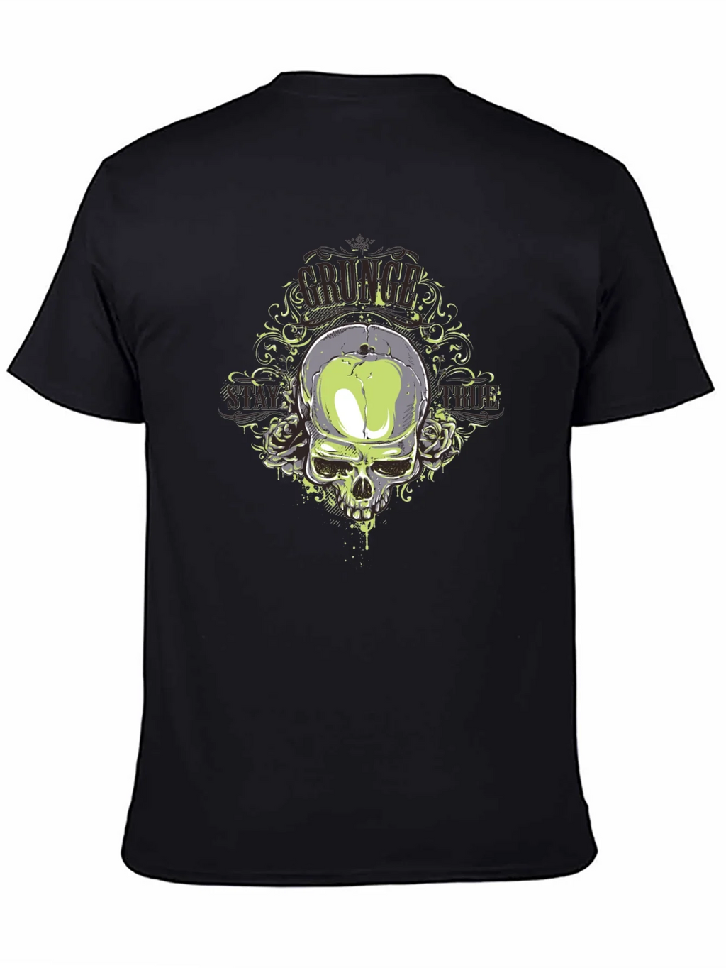 Skull & Roses Graphic T-Shirt - Mens product image 4