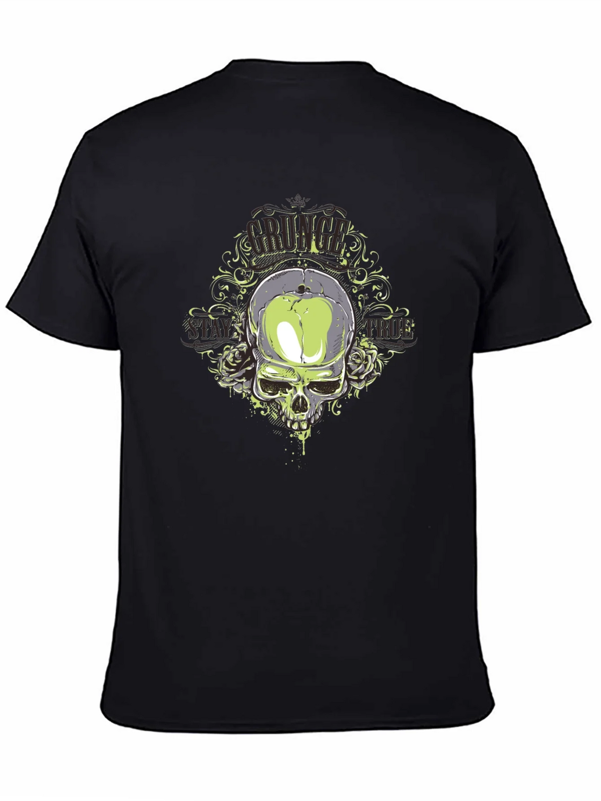 Skull & Roses Graphic T-Shirt - Mens product image 4