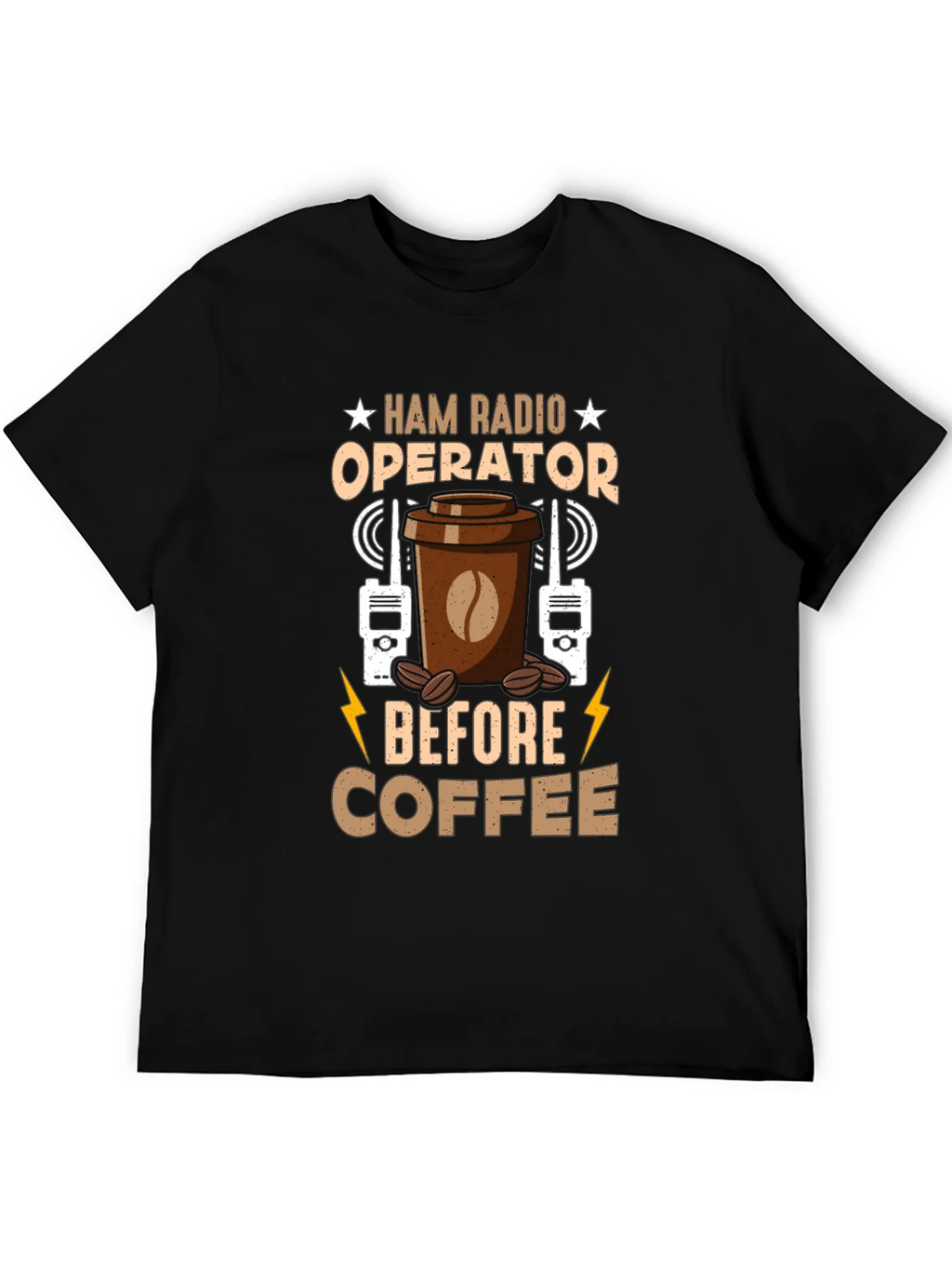 Ham Radio Operator Coffee T-Shirt product image 5