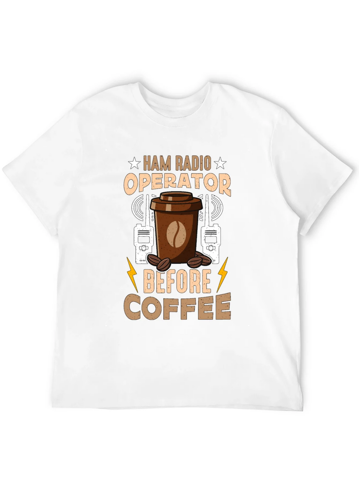 Ham Radio Operator Coffee T-Shirt product image 11