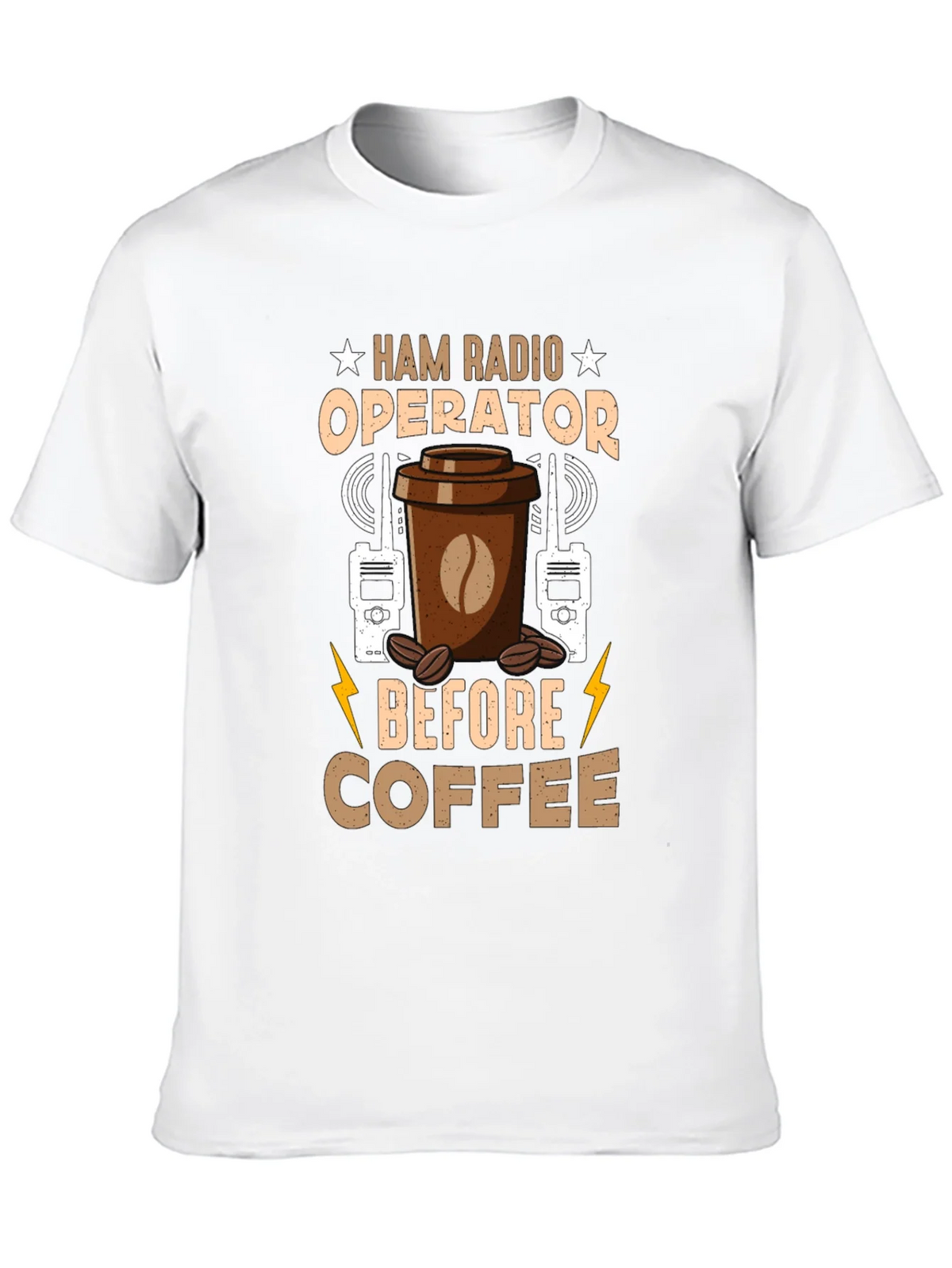 Ham Radio Operator Coffee T-Shirt product image 9