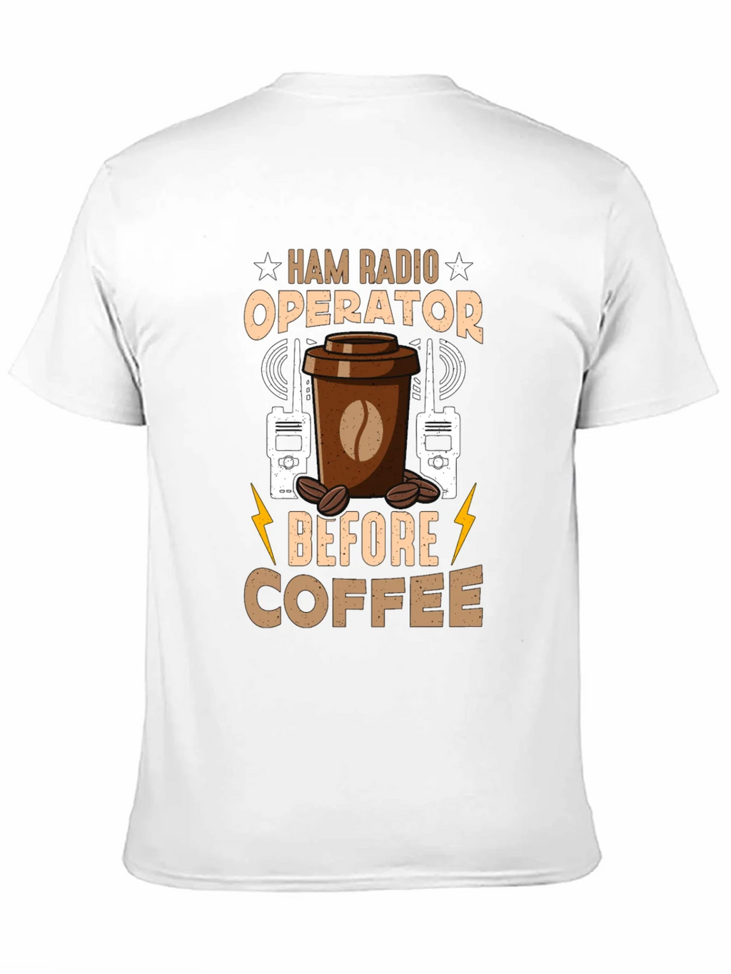 Ham Radio Operator Coffee T-Shirt product image 10