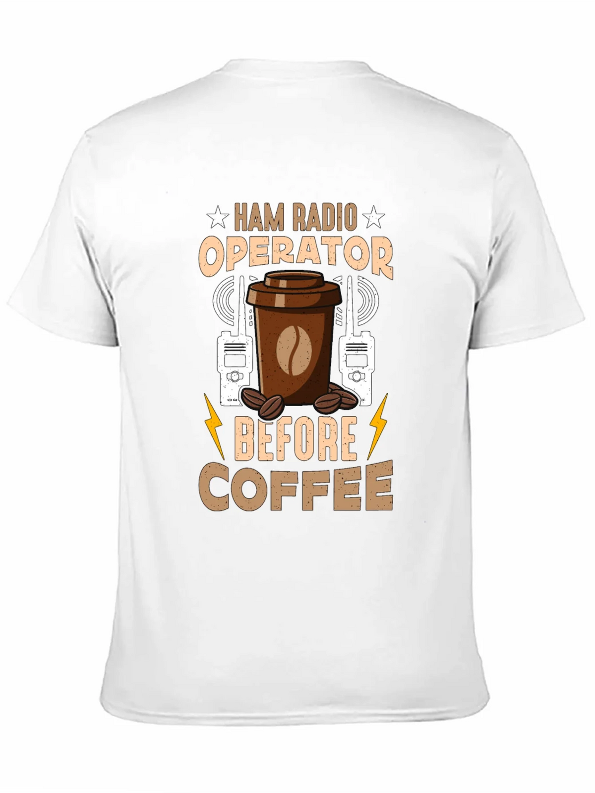 Ham Radio Operator Coffee T-Shirt product image 10