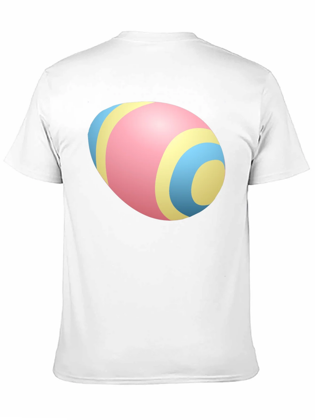 Easter Egg Pattern Black T-Shirt product image 10
