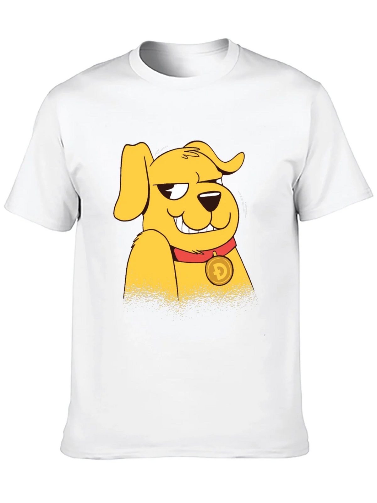 Doge Cartoon Graphic Black T-Shirt product image 9